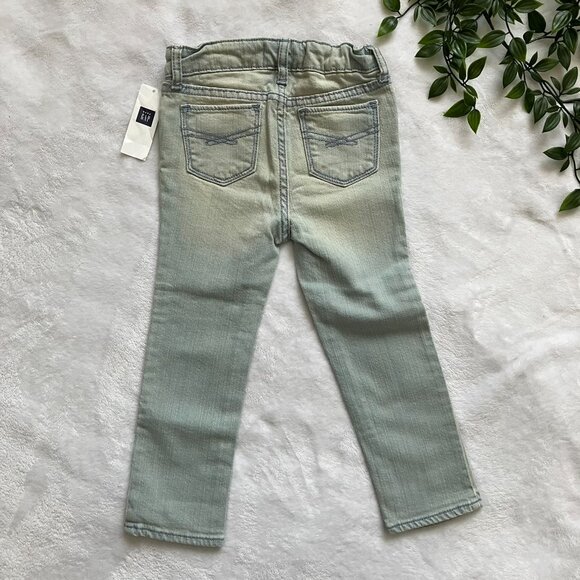 GAP Factory Girls 3T Light Wash Skinny Jeans | NWT Toddler Denim - Picture 9 of 14